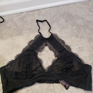 Victoria's Secret black lingerie bralette